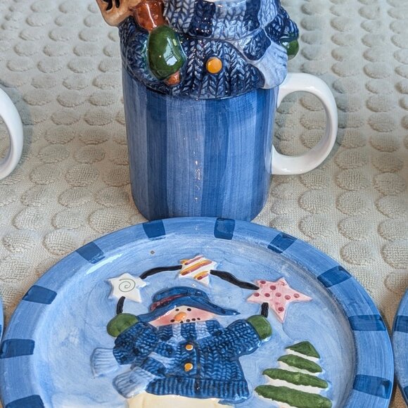 Snowman Cocoa 12pc Set - Picture 5 of 16